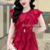 Váy Thiết Kế MDU3776 – Màu Đỏ Quyến Rũ Phối Cùng Đai Váy Được Thiết Kế Độc Đáo Cách Điệu 10 photo 2024 08 03 14 45 2 Mdu Fashion