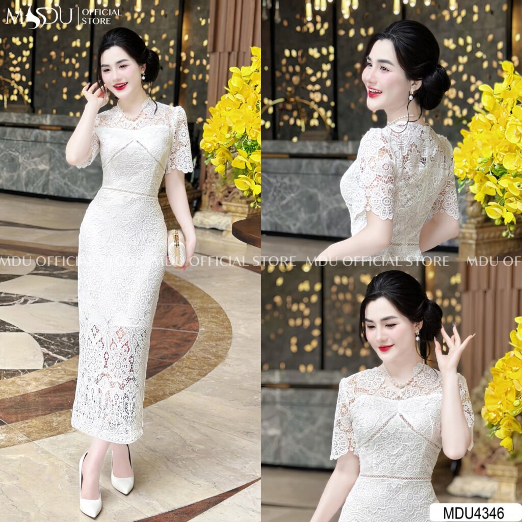 Top 10+ Mẫu Váy Trắng Công Chúa Tinh Tế Giúp Bạn Tỏa Sáng tại Mọi Sự Kiện 13 Đầm trắng công chúa đuôi cá