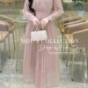 Váy Thiết Kế MDU1375 – Dáng Xòe Tay Dài Kín Đáo Thanh Lịch Tinh Tế 8 vay thiet ke mdu1375 1 Mdu Fashion
