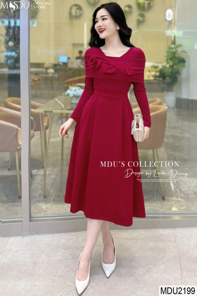 Top 10+ Mẫu Đầm Dự Tiệc Cho Người Mập Lớn Tuổi Sang Trọng Và Tôn Dáng 10 Đầm Dự Tiệc Trễ Vai