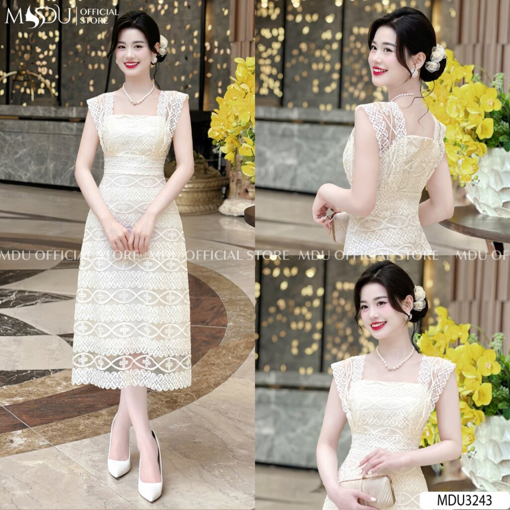 Top 10+ Mẫu Đầm Body Cúp Ngực Đẳng Cấp Từ Mdu Fashion - Thương Hiệu Thiết Kế Cao Cấp 4 Đầm body cúp ngực ren cao cấp