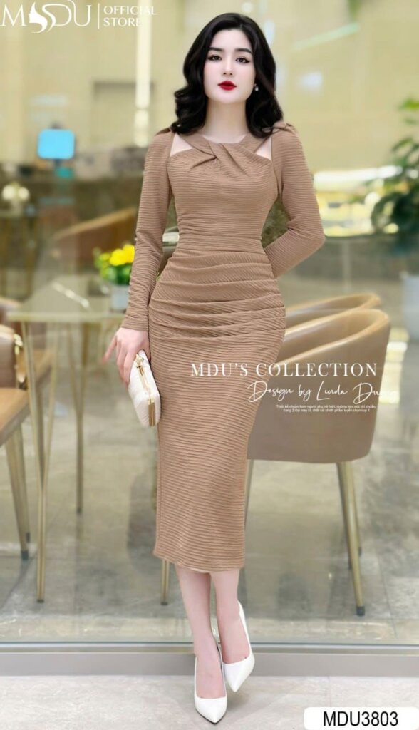 Top 10+ Mẫu Đầm Body Thun Đẹp Nhất Từ Mdu Fashion – Sang Trọng & Quyến Rũ 8 Váy body thun xẻ tà