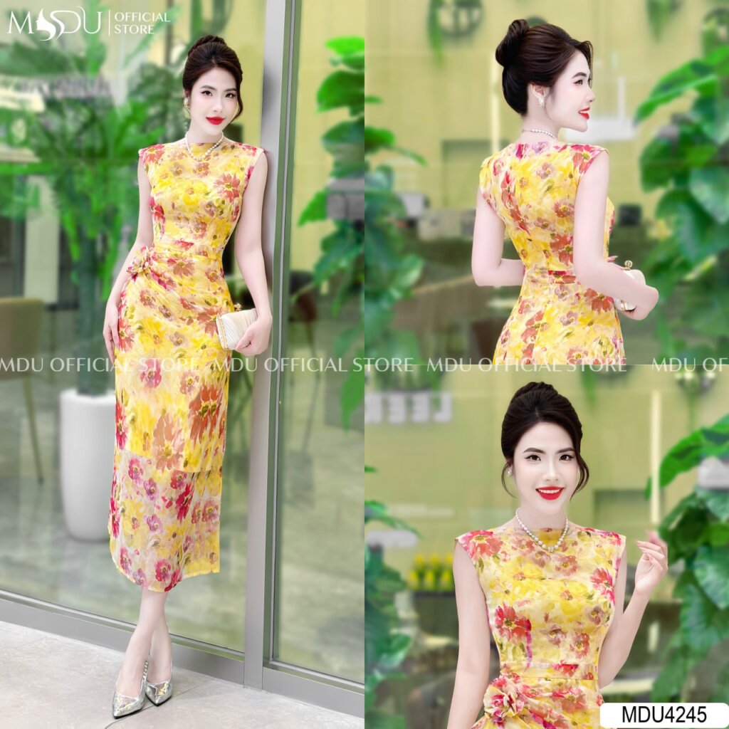 Top 10+ Mẫu Đầm Body Thun Đẹp Nhất Từ Mdu Fashion – Sang Trọng & Quyến Rũ 14 Đầm body thun sát nách