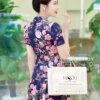 Váy Thiết Kế MDU4266 – Dáng Xòe Xanh Thanh Cổ Cách Điệu Kết Hợp Thắt Nơ Tinh Tế Cuốn Hút 9 vay thiet ke mdu4266 3 Mdu Fashion