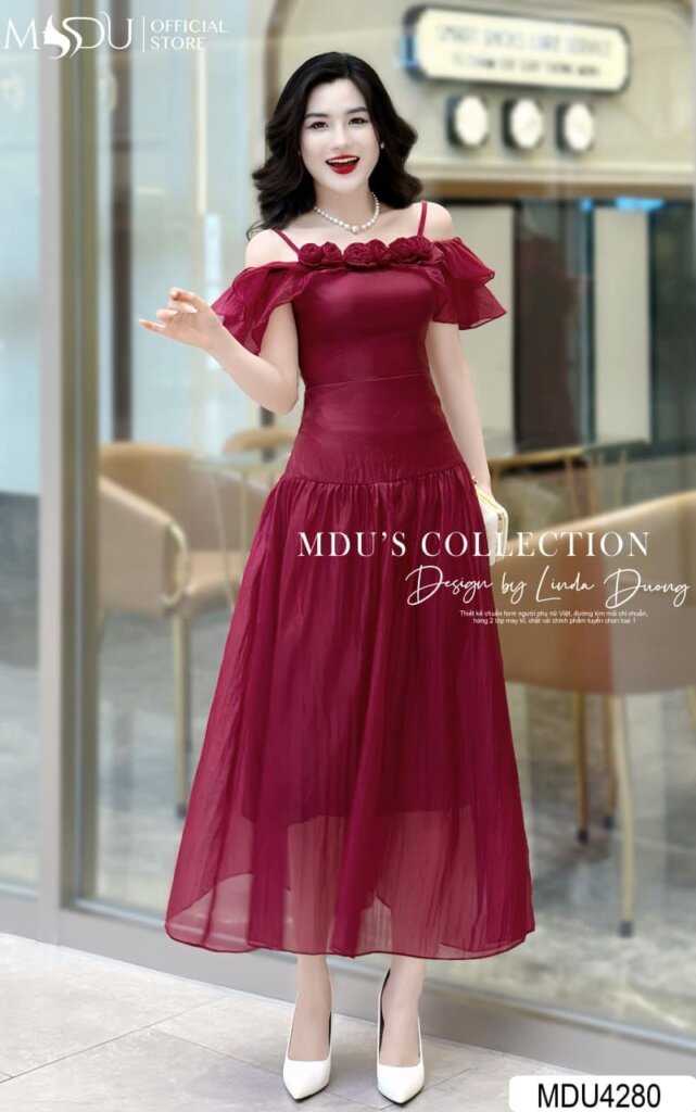 Top 10+ Mẫu Đầm 2 Dây Dáng Dài Cuốn Hút - Tôn Vinh Nét Đẹp Từ MDU Fashion 4 Sự đa dạng trong phong cách
