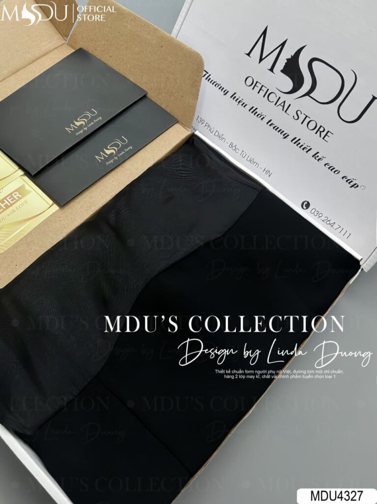 Váy Thiết Kế MDU4327 Màu Đen Huyền Bí 24 Váy Thiết Kế MDU4327 Màu Đen Huyền Bí