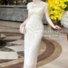 Váy Thiết Kế MDU4330 Ôm Body Ren Đính Hoa Ngọc 11 vay thiet ke mdu4330 3 Mdu Fashion