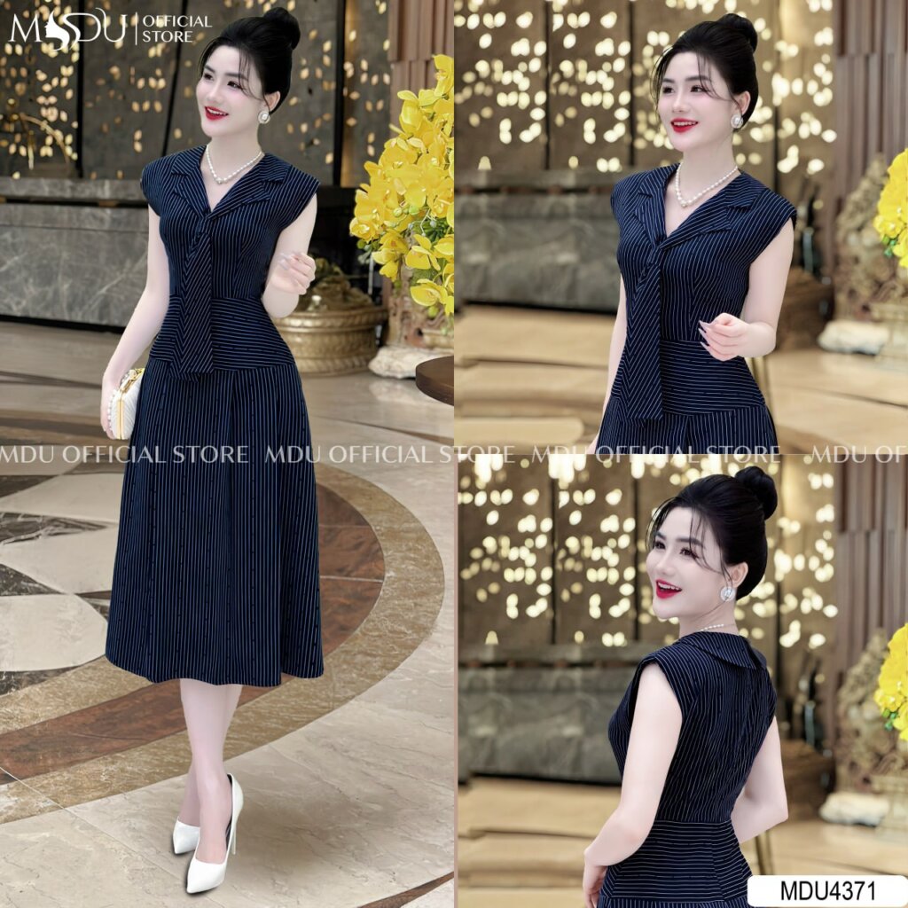 10+ Mẫu Váy Liền Công Sở Hàng Hiệu Sang Trọng Từ MDUfashion 2 Lý do chọn váy liền công sở hàng hiệu