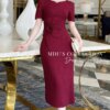 Váy Thiết Kế MDU4483 – Màu Đỏ Quyến Rũ Thiết Kế Body Ôm Sát Hoa Đính Eo Tinh Tế 10 VAY THIET KE MDU4463 2 1 Mdu Fashion