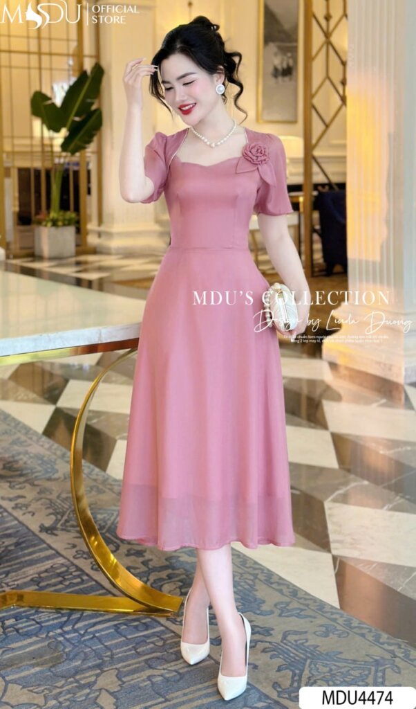 Top 10+ Mẫu Áo Đầm Công Sở Cao Cấp - Sang Trọng, Thanh Lịch 10 Áo Đầm Công Sở Cao Cấp Màu Pastel Ngọt Ngào