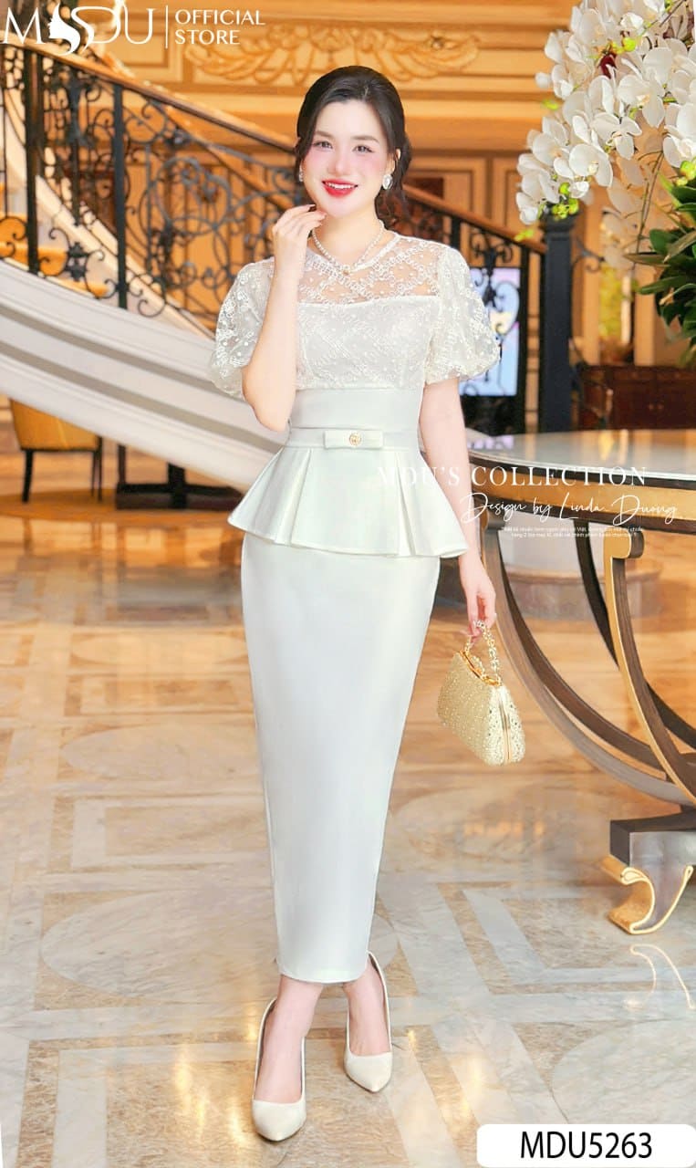 Top 9+ Mẫu Đầm Body Trắng - Vũ Khí Thời Trang Giúp Nàng Thanh Lịch Nhưng Vẫn Quyến Rũ 2 Đầm Body Trắng – Vẻ Đẹp Đơn Giản Nhưng Hút Hồn