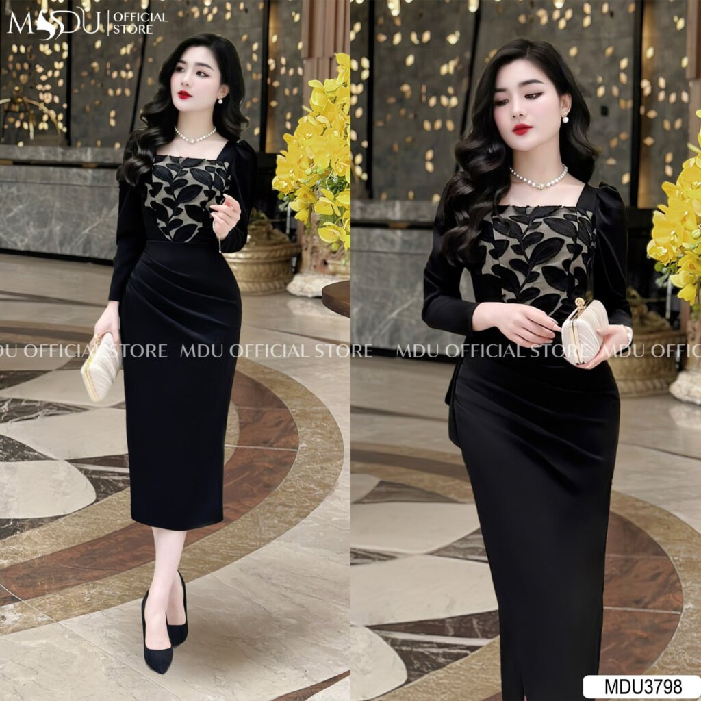 Top 10+ Mẫu Váy Body Thu Đông Giữ Ấm Và Tôn Dáng Từ MDU Fashion 16 Cách phối đồ với váy body thu đông