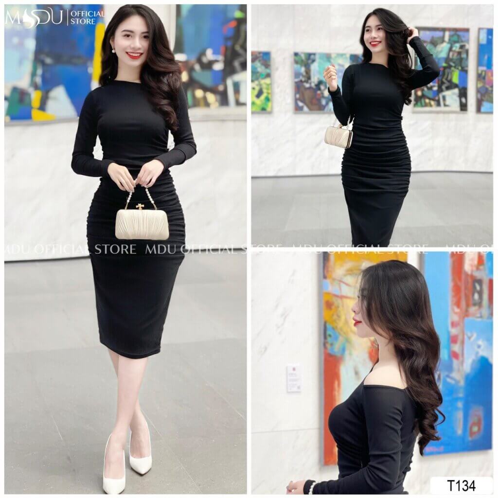 Top 10+ Mẫu Đầm Body Dáng Dài Phong Cách Cổ Điển Sang Trọng Từ MDU Fashion 12 Đầm Body Thiết Kế Cao Cấp Dáng Dài Phong Cách Cổ Điển