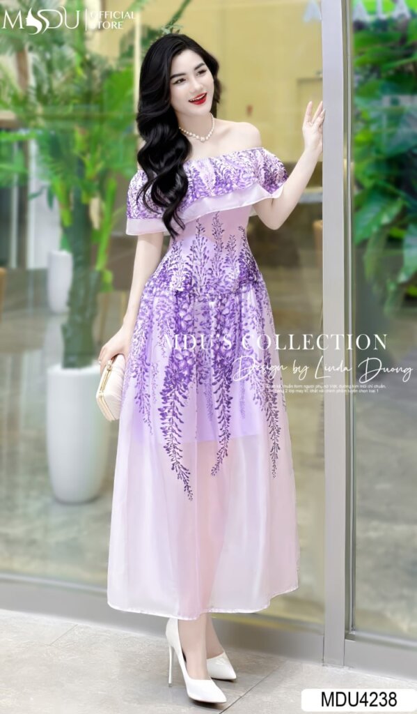 TOP 10+ Mẫu Váy Dự Tiệc Cưới Cho Người Mập Đẹp, Sang Trọng 5 Váy Dự Tiệc Cưới Cho Người Mập Trễ Vai