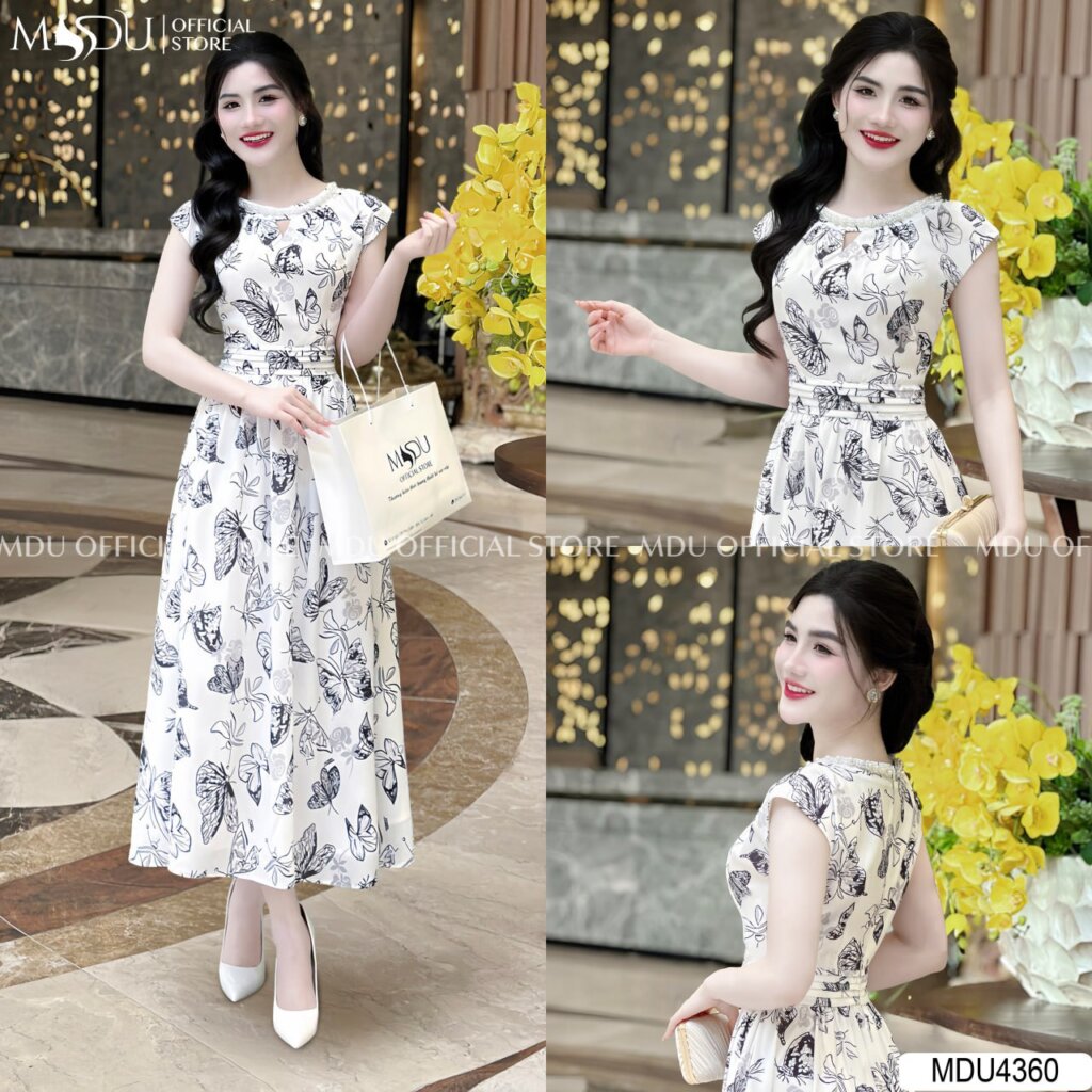Top 10+ Mẫu Đầm Dự Tiệc Cho Người Mập Lớn Tuổi Sang Trọng Và Tôn Dáng 7 Đầm Dự Tiệc Họa Tiết Bắt Mắt