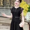 Váy Thiết Kế MDU4367 – Màu Đen Sang Chảnh Cùng Thắt Nơ Tinh Tế Với Những Đường Vân Ren Thủ Công Tỉ Mỉ 10 vay thiet ke mdu4367 2 Mdu Fashion