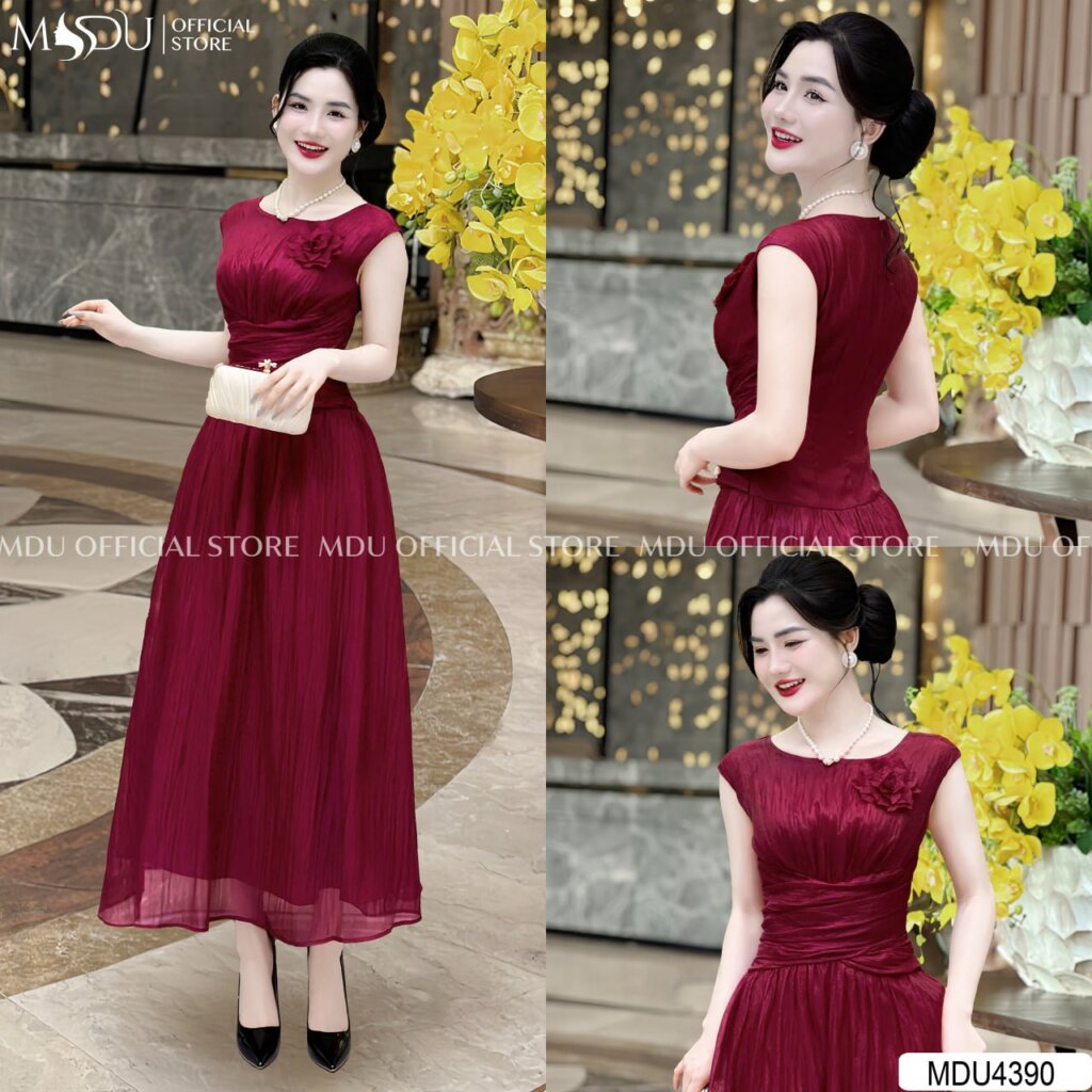 Top 10+ Mẫu Đầm Body Đỏ Đẹp Nổi Bật Từ MDU Fashion 5 Đầm Body Đỏ Dáng Xòe