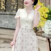 Váy Thiết Kế MDU4395 – Chất Ren Cao Cấp Phối Cùng Họa Tiết Bắt Mắt Cổ Chữ V Điệu Đà 10 vay thiet ke mdu4395 3 Mdu Fashion