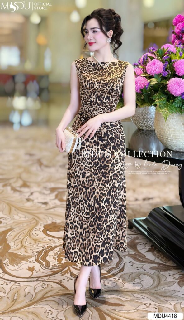 Top 10+ Mẫu Thiết Kế Váy Đi Biển Đẹp Sang Chảnh Tôn Dáng Từ MDU Fashion 3 Mẫu thiết kế váy đi biển váy lụa phối cùng họa tiết độc đáo
