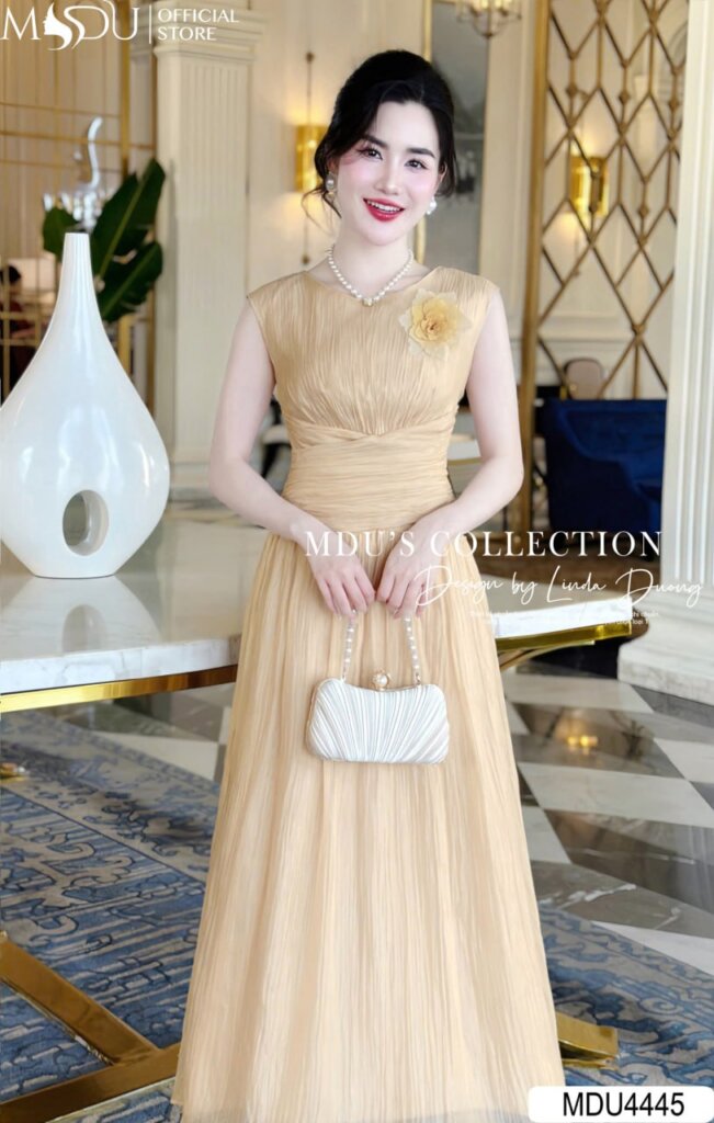 Top 10+ Mẫu Thiết Kế Váy Đi Biển Đẹp Sang Chảnh Tôn Dáng Từ MDU Fashion 9 Mẫu thiết kế váy đi biển chiết eo tinh tế đính hoa tinh xảo