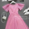 Váy Thiết Kế MDU4232 – Màu Hồng Nhẹ Nhàng Dáng Váy Dài Chiết Eo Đầy Tinh Tế 15 vay thiet ke mdu4232 7 Mdu Fashion
