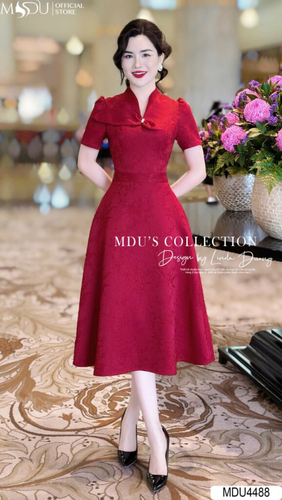 Top 10+ Mẫu Váy Công Chúa Ngắn Tuyệt Đẹp Từ MDU Fashion 11 Váy Công Chúa Ngắn Đính Nơ Tinh Tế