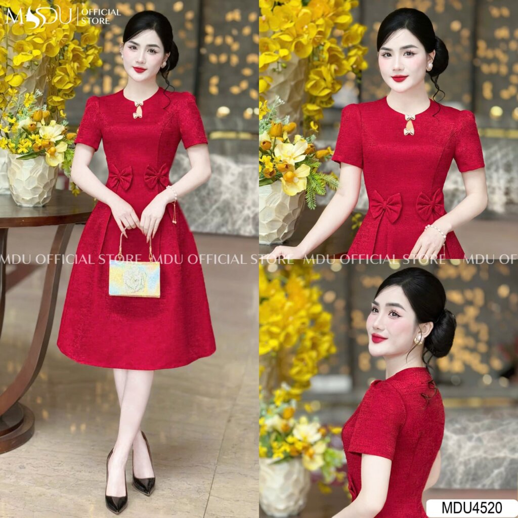 7 Mẫu Váy Dự Tiệc Tết Nguyên Đán Nổi Bật Nhất Từ MDU Fashion 10 Gợi Ý Phối Đồ Với Váy Dự Tiệc Tết Nguyên Đán