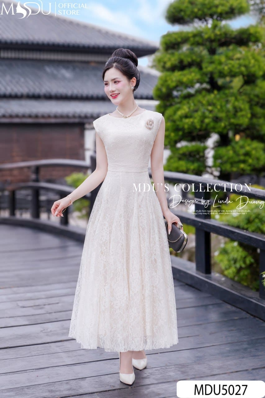 Top 6 Đầm Dự Tiệc Cho Người Mập Lớn Tuổi Sang Trọng Quý Phái 3 Những Kiểu Đầm Dự Tiệc Cho Người Mập Lớn Tuổi - Đầm Dáng Chữ A