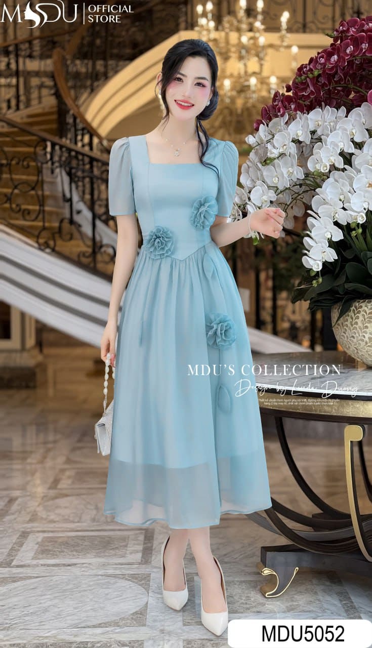 Đầm Dự Tiệc Cho Người Nhỏ Con – Tôn Dáng Hiệu Quả, Nâng Tầm Phong Cách 6 Đầm dự tiệc cho người nhỏ con - Maxi