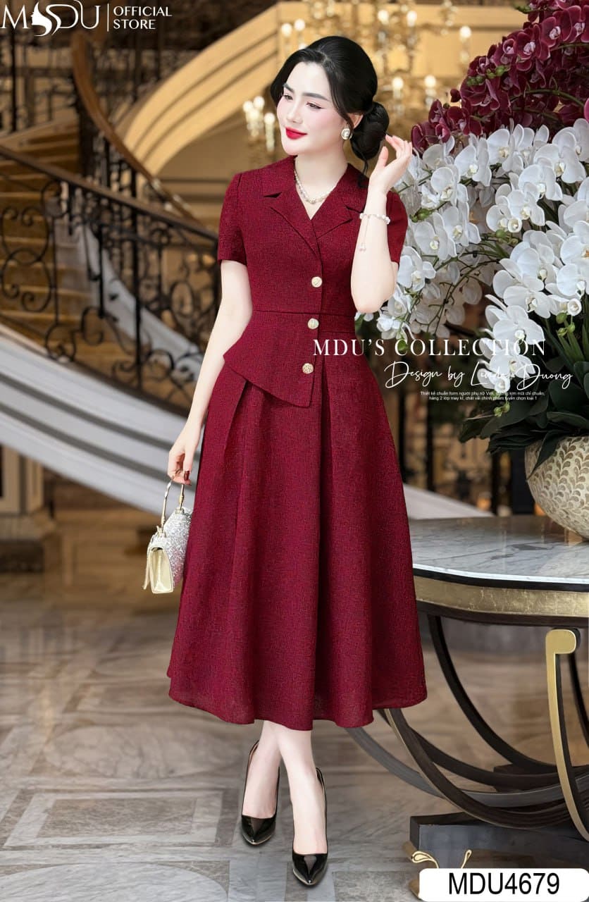 9 Đầm Dự Tiệc Màu Đỏ Sang Trọng Giúp Bạn Nổi Bật Mọi Sự Kiện 14 Cách Phối Đồ Với Đầm Dự Tiệc Màu Đỏ