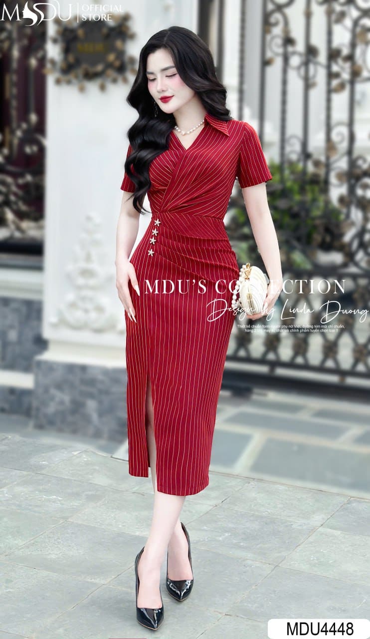 9 Đầm Dự Tiệc Màu Đỏ Sang Trọng Giúp Bạn Nổi Bật Mọi Sự Kiện 10 Các Kiểu Dáng Đầm Dự Tiệc Màu Đỏ Phù Hợp Mọi Vóc Dáng - Đầm Xẻ Tà
