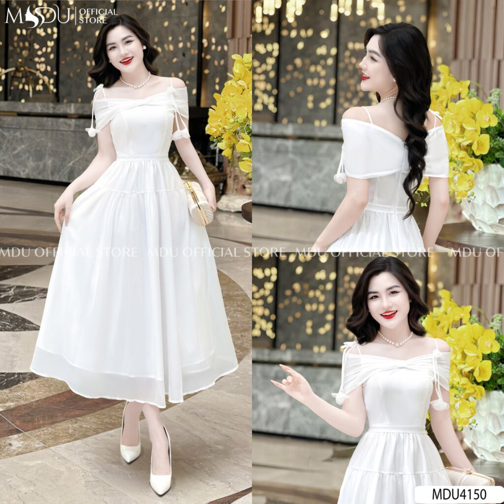 Top 10+ Mẫu Đầm Dự Tiệc Chất Tơ Cao Cấp Sang Trọng, Tinh Tế 11 Váy Dự Tiệc Chất Tơ Cao Cấp Trễ Vai