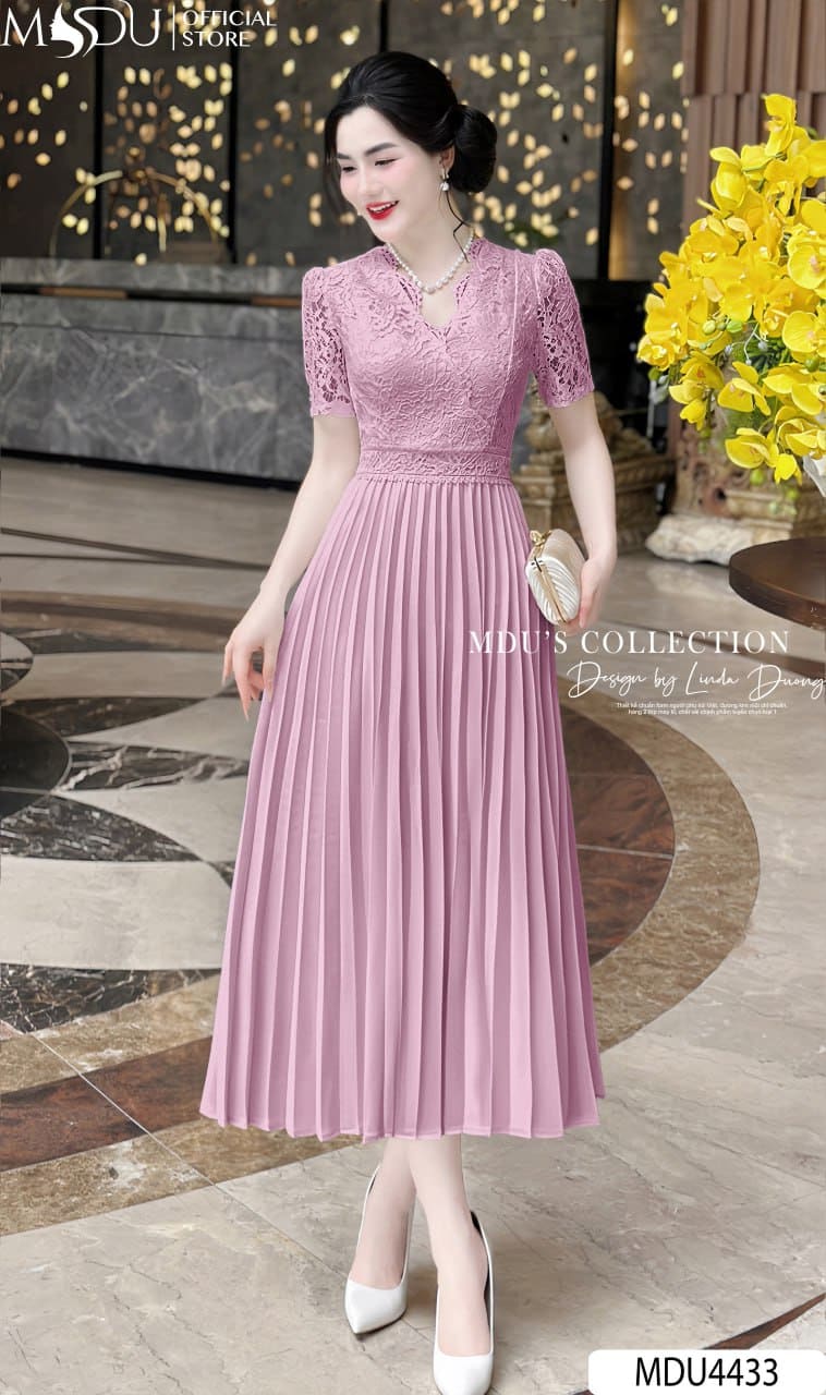8+ Mẫu Đầm Dự Tiêc Màu Hồng Pastel Siêu Hot 2025 6 Các Mẫu Đầm Dự Tiệc Màu Hồng Pastel Đa Phong Cách - Váy Chữ A