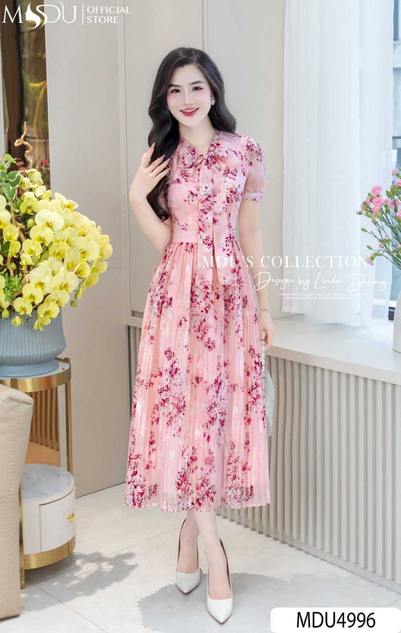 8+ Mẫu Đầm Dự Tiêc Màu Hồng Pastel Siêu Hot 2025 8 Các Mẫu Đầm Dự Tiệc Màu Hồng Pastel Đa Phong Cách - Váy Hoa Nhí