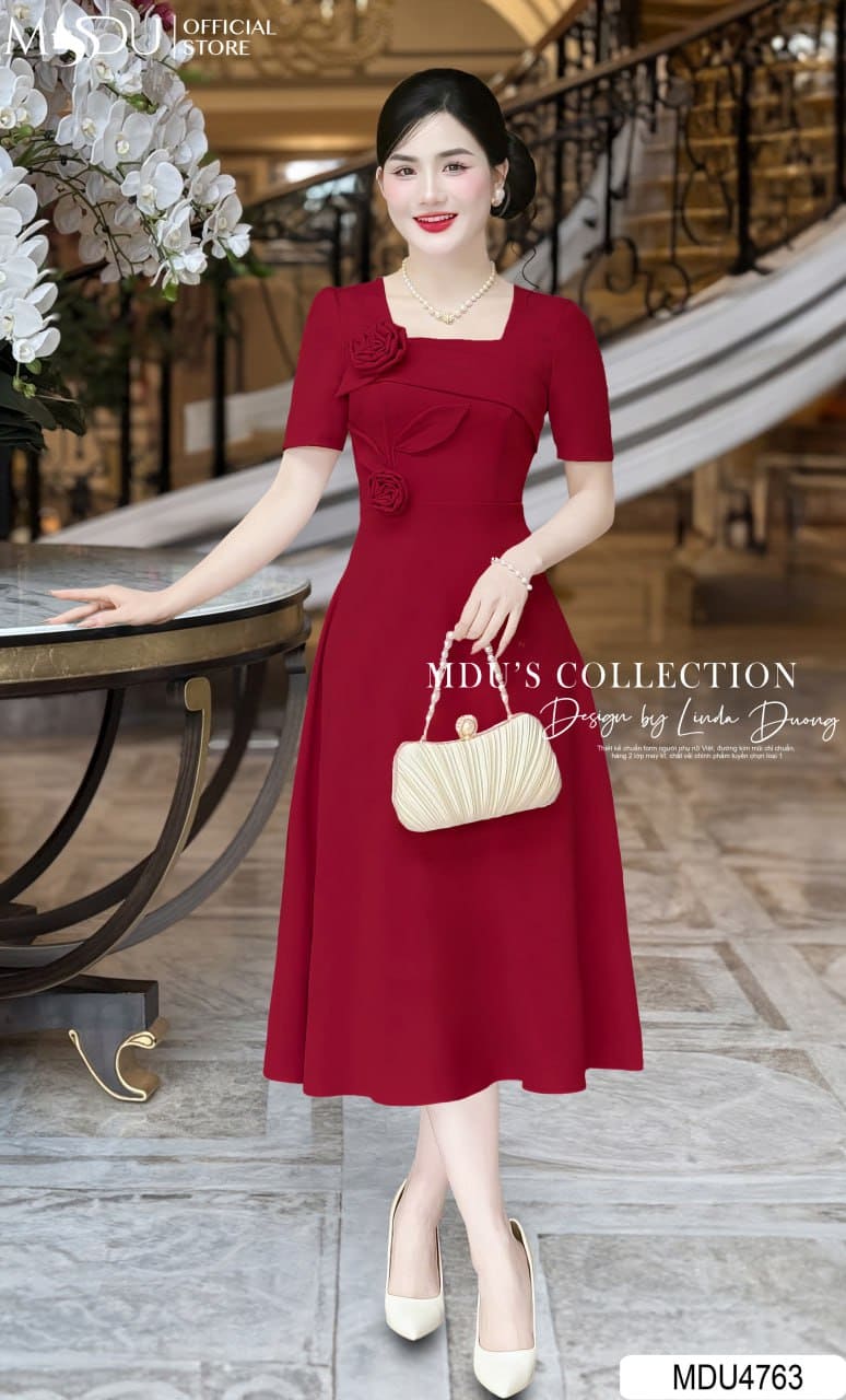 7 Mẫu Váy Dự Tiệc Tết Nguyên Đán Nổi Bật Nhất 2025 7 Các Kiểu Dáng Váy Dự Tiệc Tết Nguyên Đán Đẹp Nhất - Đầm Xòe