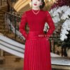Váy Thiết Kế MDU4675 Gam Màu Đỏ Cuốn Hút Mang Lại Sự Sang Trọng Qúy Phái 10 vay thiet ke mdu4675 2 Mdu Fashion