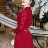 Váy Thiết Kế MDU4675 Gam Màu Đỏ Cuốn Hút Mang Lại Sự Sang Trọng Qúy Phái 12 vay thiet ke mdu4675 3 Mdu Fashion
