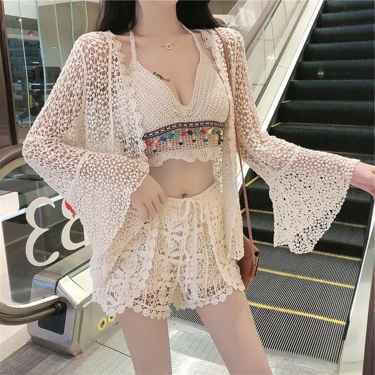 Mẹo Phối Đồ Áo Cardigan Đi Biển Để Đẹp Từ Sáng Đến Tối 6 Cách Phối Đồ Với Áo Cardigan Đi Biển Để Thành "Tâm Điểm" Mọi Ánh Nhìn