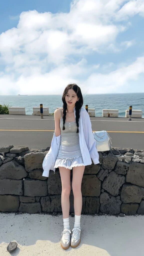 Gợi Ý Áo Sơ Mi Đi Biển Đẹp Cho Nàng Mặc Lên Là Có Ảnh Xịn 5 Áo Sơ Mi Oversized Phóng Khoáng