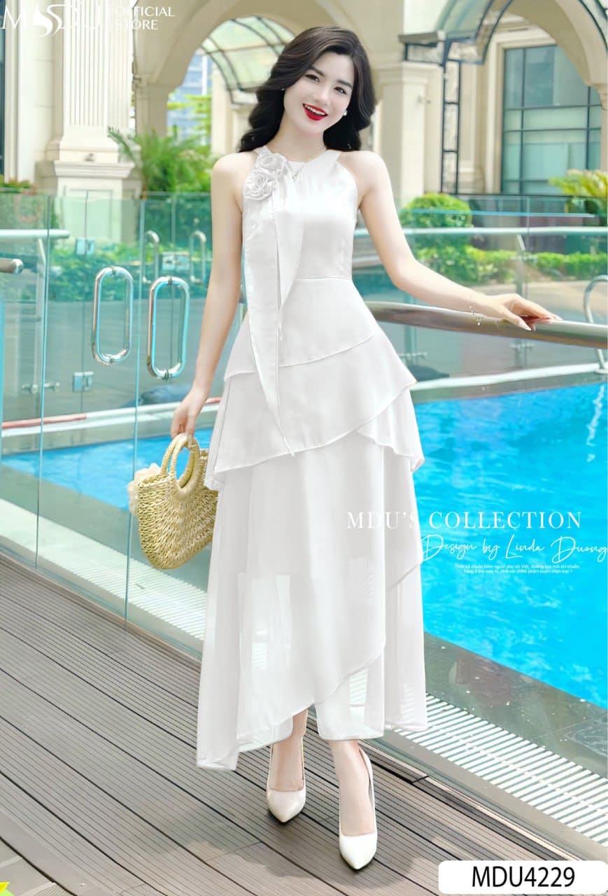 Đầm Trắng Đi Biển Item Không Thể Thiếu Trong Mùa Hè Này 2 Vì sao đầm trắng là lựa chọn lý tưởng khi đi biển?