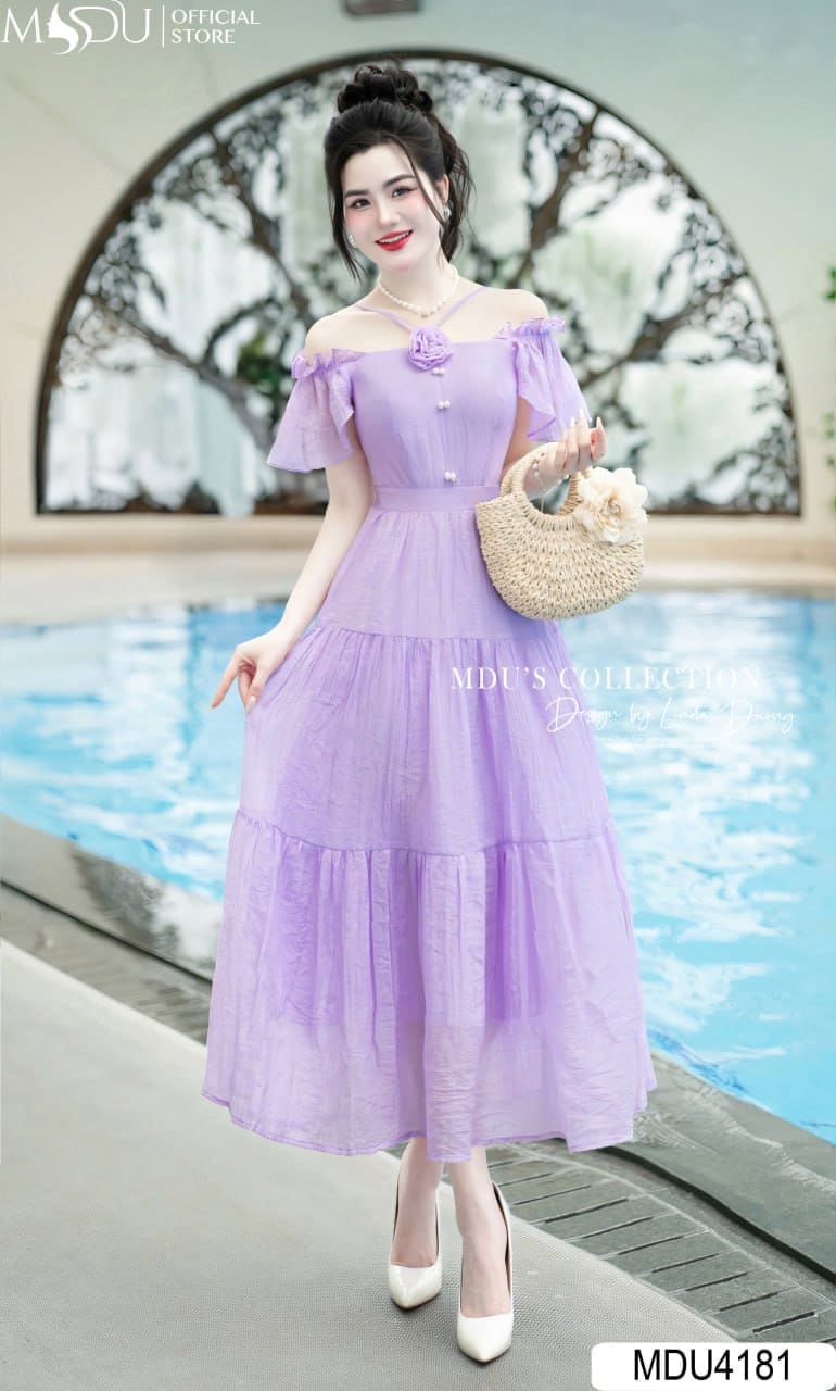 Thời Trang Đi Biển Cho Người Gầy, Tỏa Sáng Mà Không Cần Tăng Cân 4 Người Gầy Khó Chọn Đồ Đi Biển Thế Nào - Váy Maxi