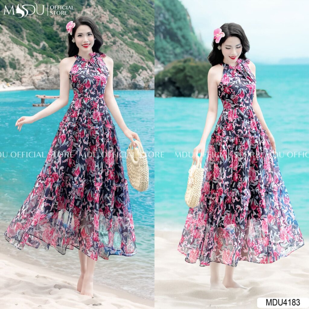 Mách Nàng Các Bộ Trang Phục Đi Biển Sống Ảo Hot Trend 2025 7 trang phục đi biển - váy công chúa