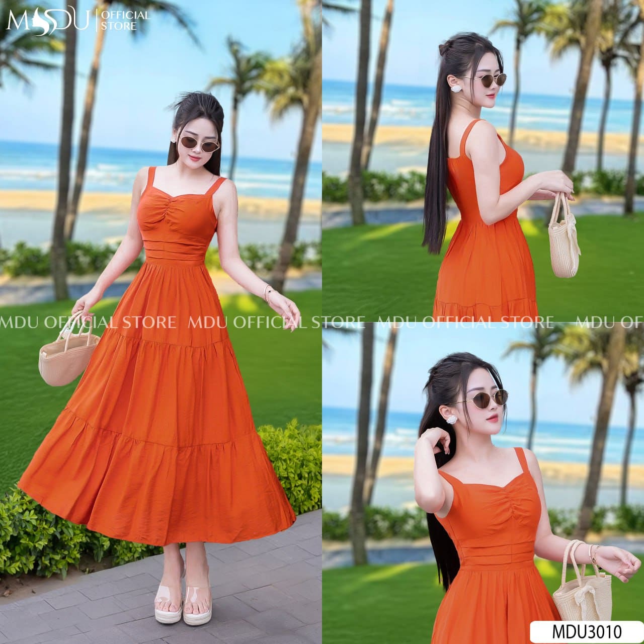 Chọn Váy Dài Đi Biển Đẹp Để “Sống Ảo” Triệu Like 5 Kiểu Dáng Váy Dài Đi Biển Đẹp Nhất Cho Chị Em - Váy Hai Dây