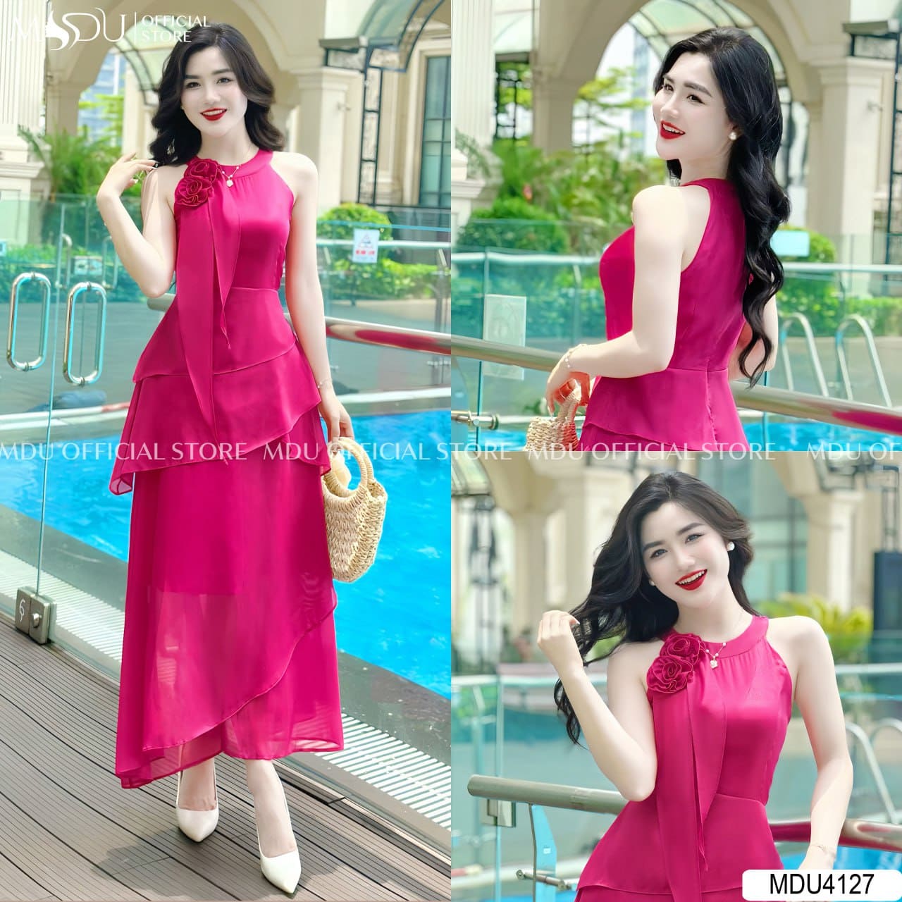 Top 7 Mẫu Váy Đi Biển Đẹp Chất Ngất, Nàng Mặc Là “Hút Mắt” 11 Các Kiểu Váy Đi Biển Đẹp Lung Linh Cho Mọi Cô Gái - Váy Yếm