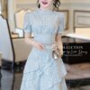 Váy Thiết Kế MDU4744 Tơ Ép Cao Cấp Xếp Tầng Bay Bổng 10 vay thiet ke MDU4744.1 Mdu Fashion