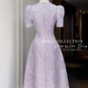 Váy Thiết Kế MDU4774 Tím Pastel Tay Bồng Thanh Lịch 12 vay thiet ke MDU4774.4 Mdu Fashion