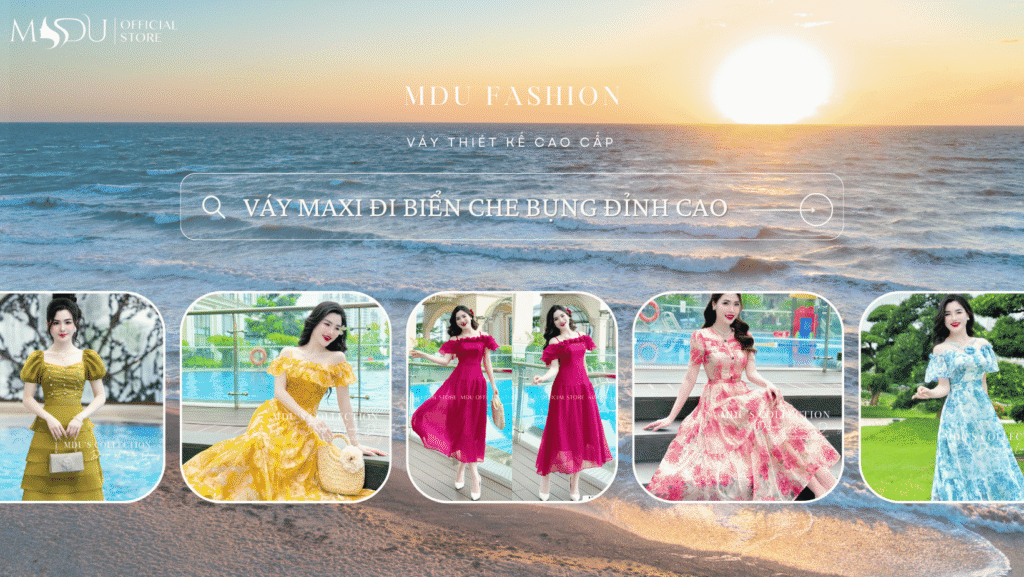 5+ Mẹo Chọn Váy Maxi Cho Người Béo Bụng, Hack Dáng Đỉnh Cao 1 Beige Brown Modern Aesthetic Elegant Interior Design Facebook Cover Mdu Fashion