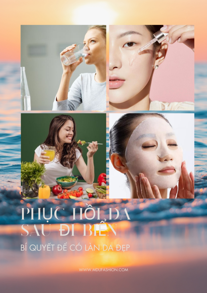 Hành Trình Phục Hồi Da Sau Đi Biển: Lời Khuyên Từ Bác Sĩ 1 Brown Elegant Wedding Organizer Promotion Flyer Portrait Mdu Fashion