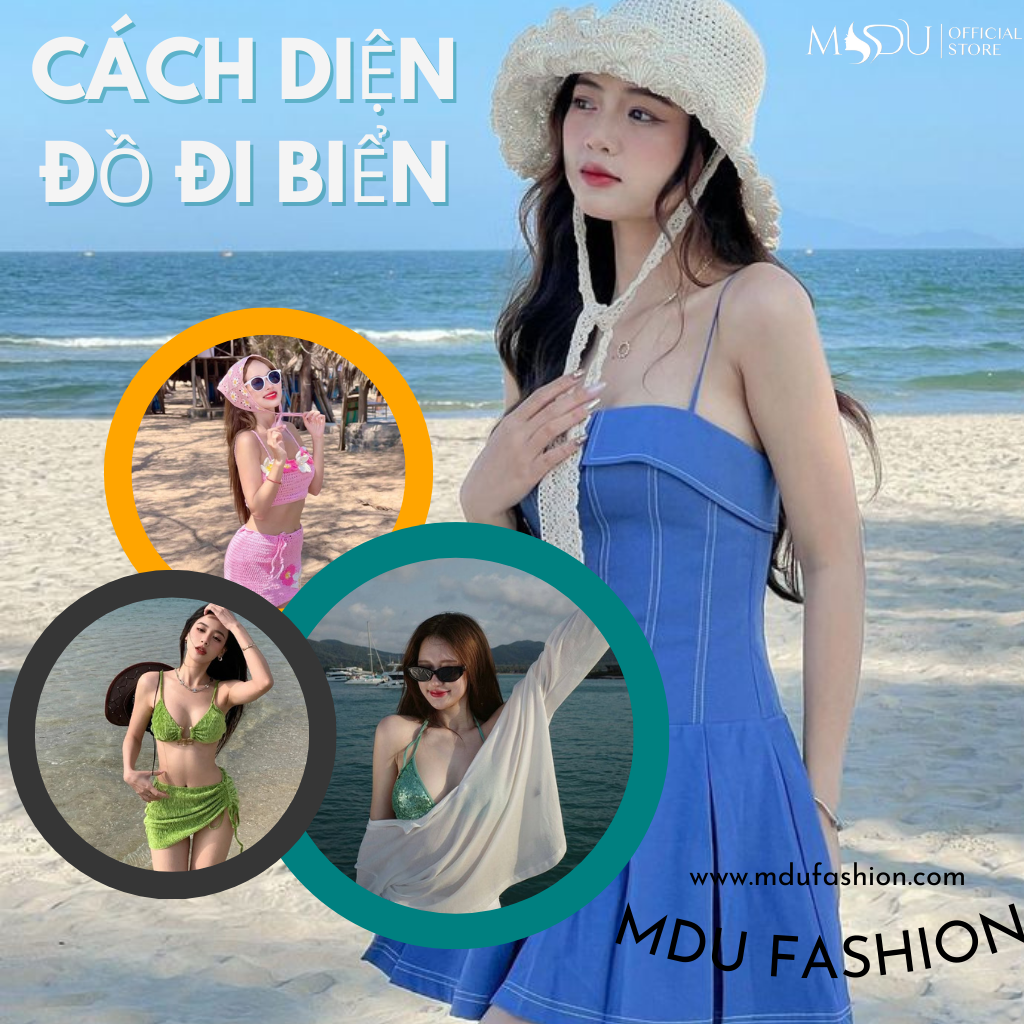 8 Cách Diện Đồ Đi Biển Sao Cho Xinh? Bí Kíp Từ Fashionista 1 White and Teal Modern Kitchen Appliance Sale Facebook Shops Cover Mdu Fashion