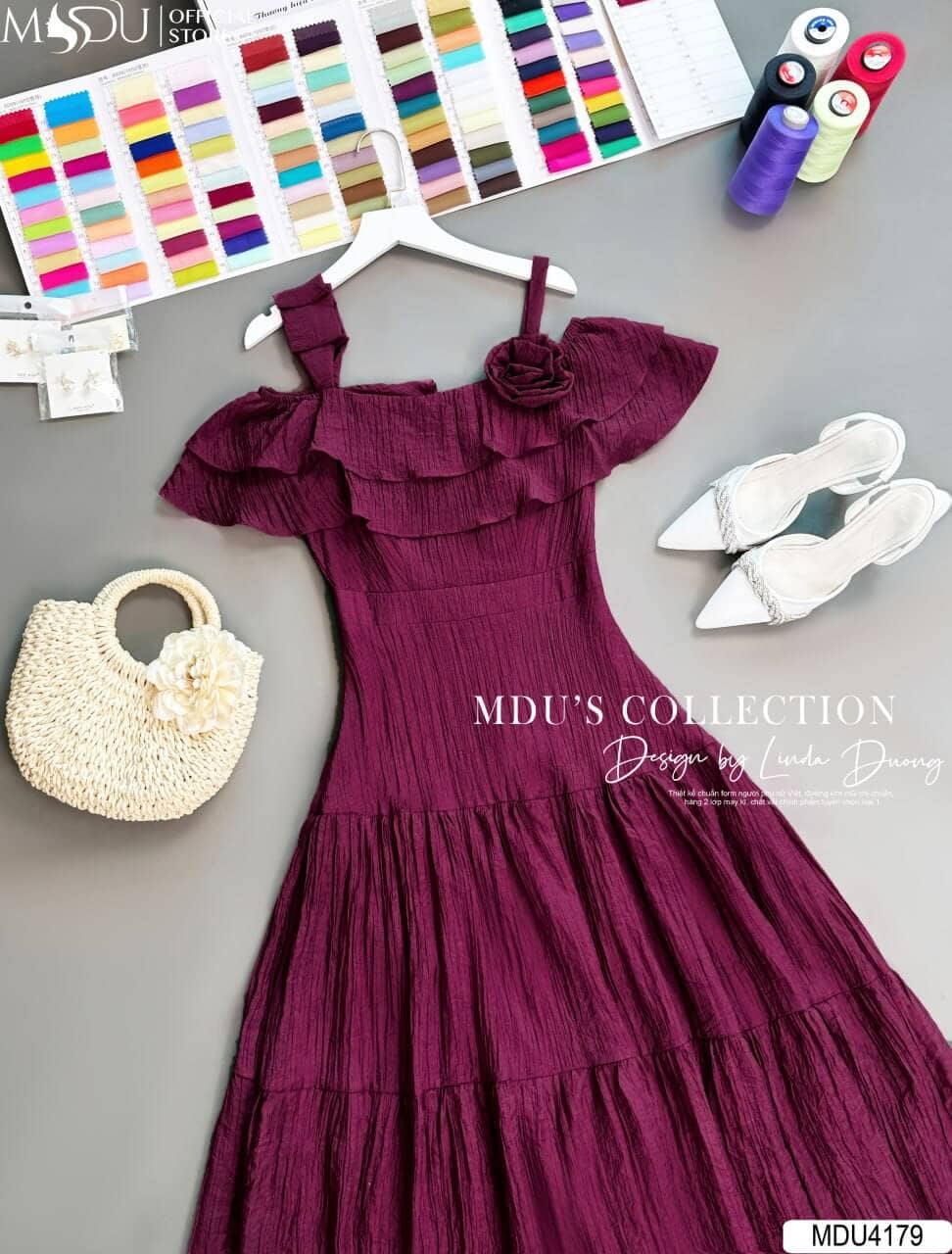 Hướng Dẫn Cách Chọn Đầm Maxi Trễ Vai Đi Biển Đẹp, Chuẩn Form Dáng 20 Cách Phối Đồ Với Đầm Maxi Trễ Vai Đi Biển - Phụ Kiện Tăng Điểm Nhấn